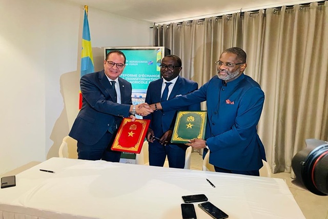 Signature du protocole d’accord entre Gecamines SA et la société marocaine OCP Africa